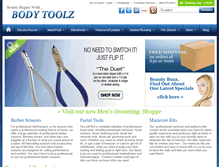 Tablet Screenshot of bodytoolz.com